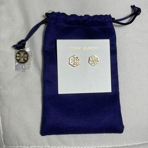 Brand new Tory Burch stud earrings